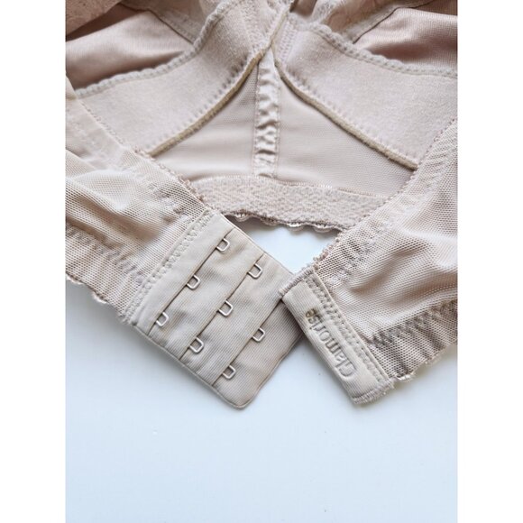 Glamorise MagicLift Original Support 1000 Wireless Beige Full Coverage Bra 50C - Picture 7 of 10